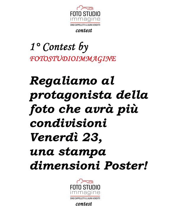 Ultimo giorno per partecipare al nostro contest!