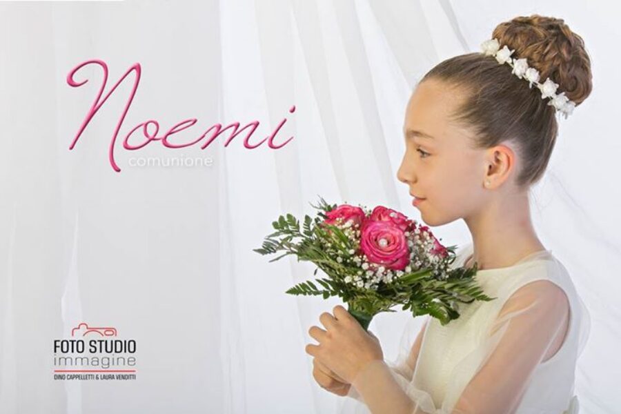 Infiniti auguri a NOEMI e per la sua Prima Comunione😍🎬📷🎥🍀❤️#prima #comunione #communion #bambina #noemi #ritratto #studio #fotostudioimmagine #grottammare #ascolipiceno #italia