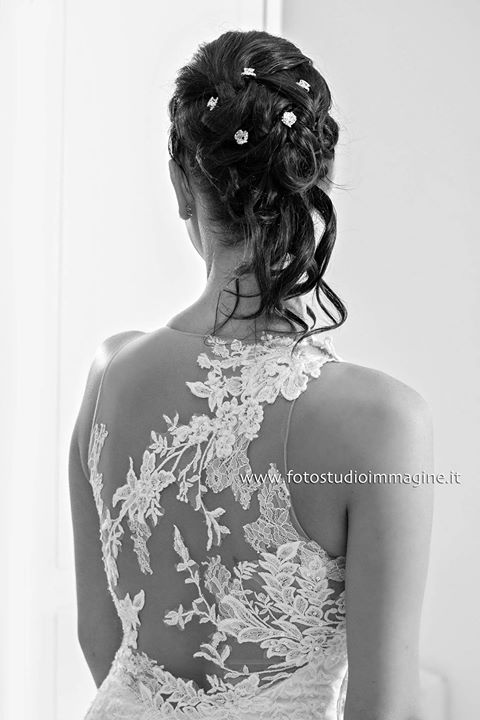 Il dettaglio che rende bello un abito da sposa… Michela wedding