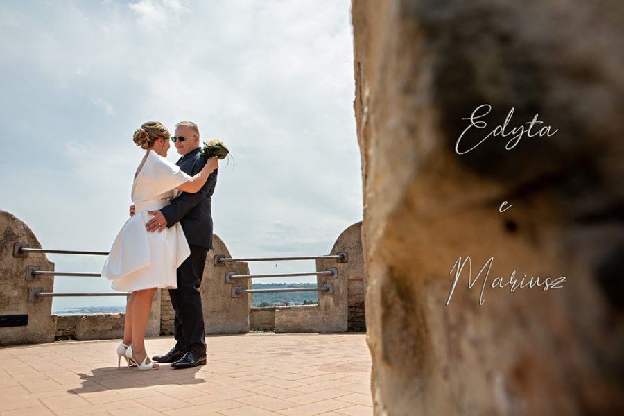 Edyta e Mariusz sposi a Grottammare, Ascoli Piceno